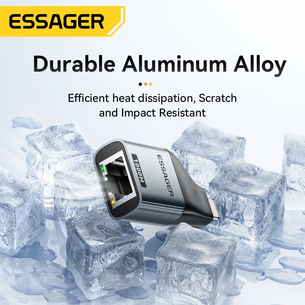 Адаптер USB-C на Gigabit Ethernet RJ45