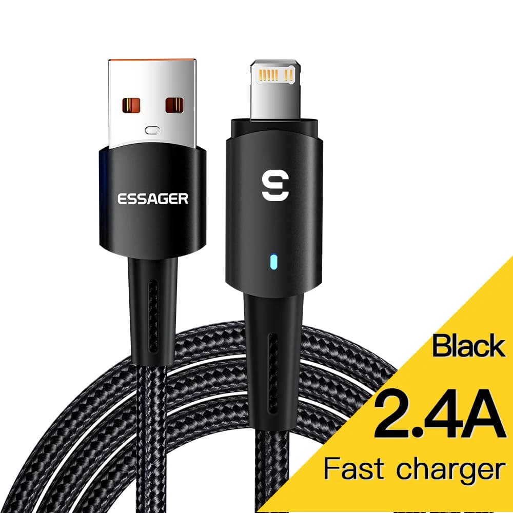 Кабель быстрой зарядки USB-C на Lightning 20 Вт