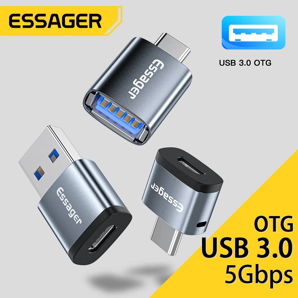 Адаптер OTG USB Type-C на USB 3.0 (женский)