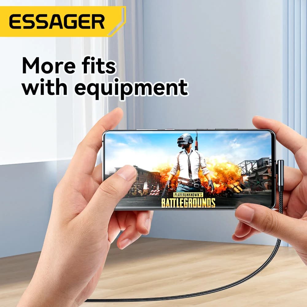 Кабель USB Type-C to USB-C 100W с LED-дисплеем и изгибом 90°