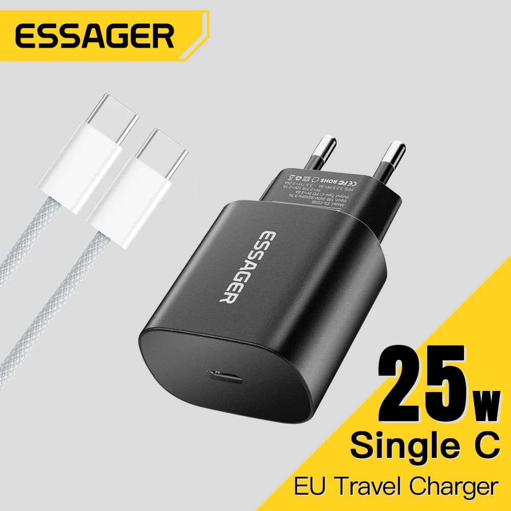 Сетевое зарядное устройство USB-C PD 25 Вт
