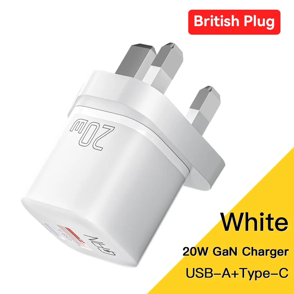 Быстрое зарядное устройство 20W GaN USB-C PD