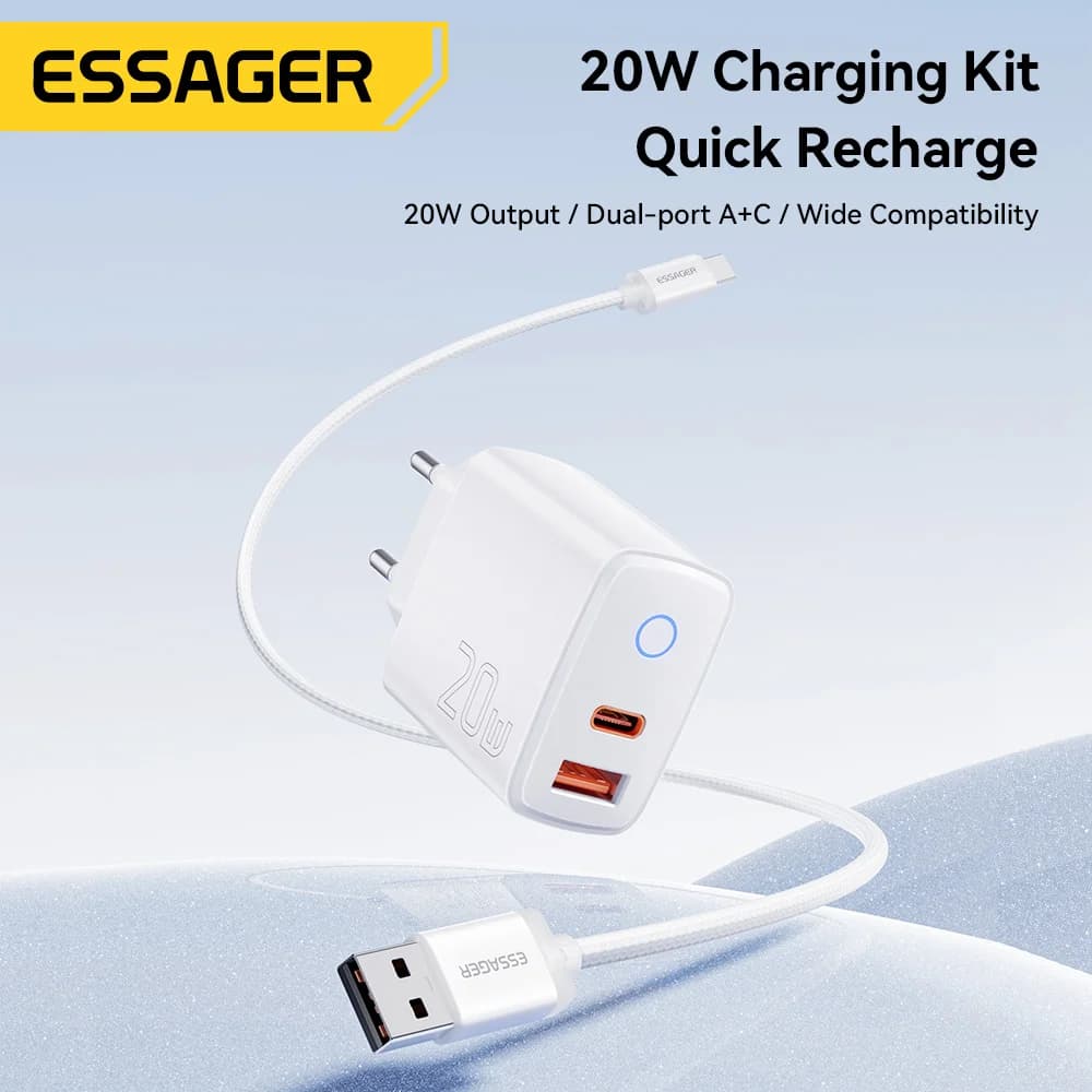 Набор быстрой зарядки USB-C PD 20 Вт