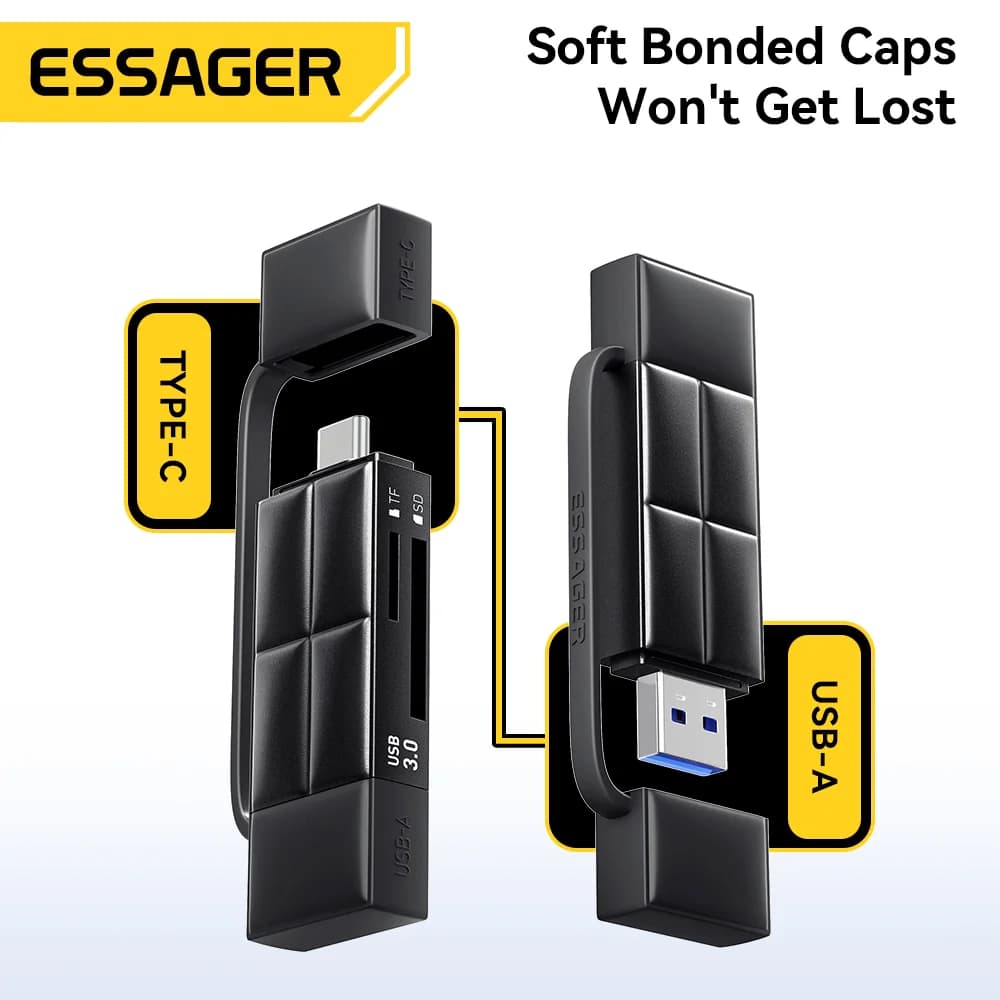 Кардридер USB 3.0 и Type-C для SD/Micro SD карт